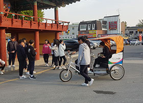 전동인력거 운영(따따부따 인력거 투어)