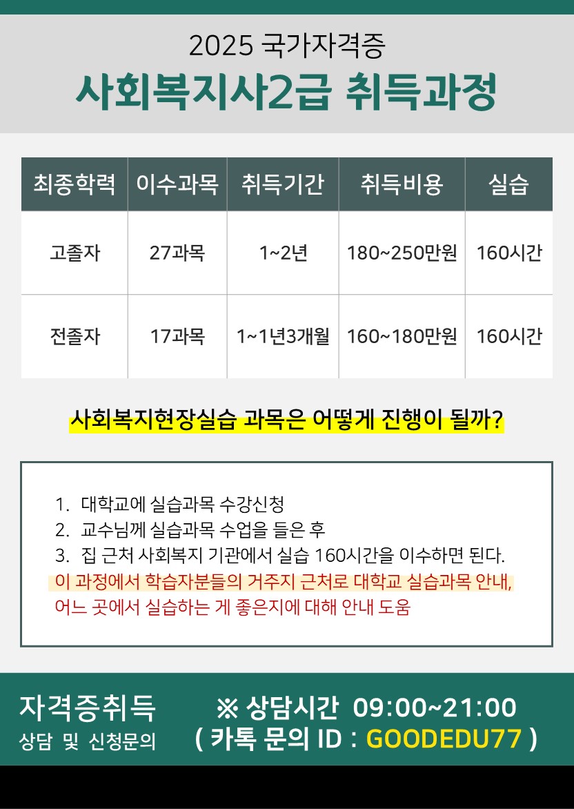 사회복지사 국가고시 전환